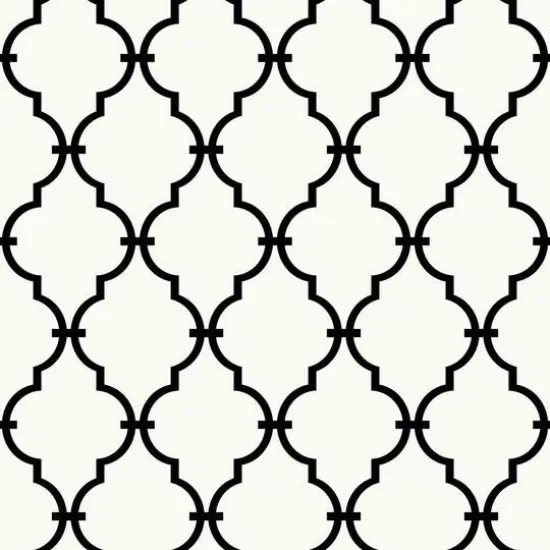 RoomMates Modern Trellis Peel & Stick Wallpaper Beige {2}