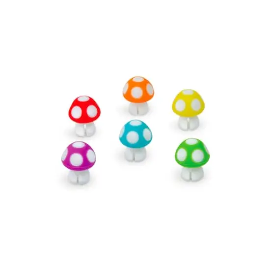 Genuine Fred&reg; Tiny Toadstools&trade; Rainbow Drink Charms {1}