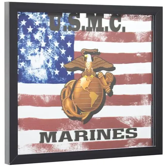 U.S. Marine Corps Printed Accent Mirror {1}