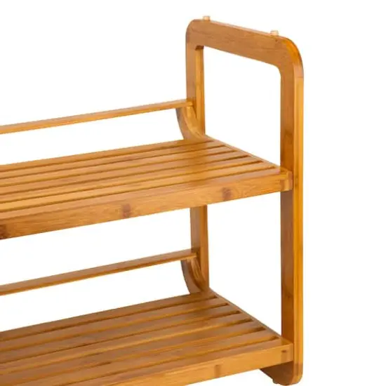 Organize It All Lohas Collection 2 Tier Stackable Shoe Rack {5}