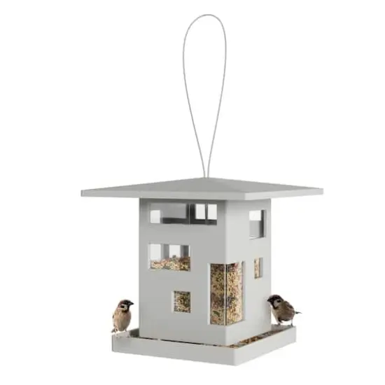 Umbra Gray Bird Cafe Feeder {1}