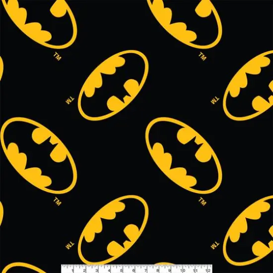Camelot Fabrics DC Comics Batman&trade; Precut Fleece Fabric Bundle {4}