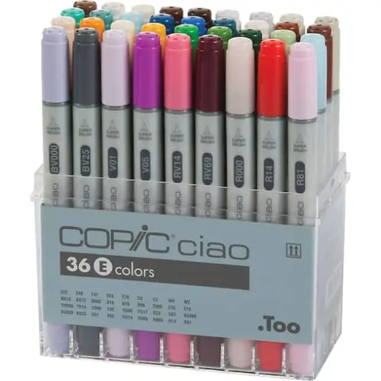 Copic&reg; Ciao Marker Set, 36 Color Set E {4}