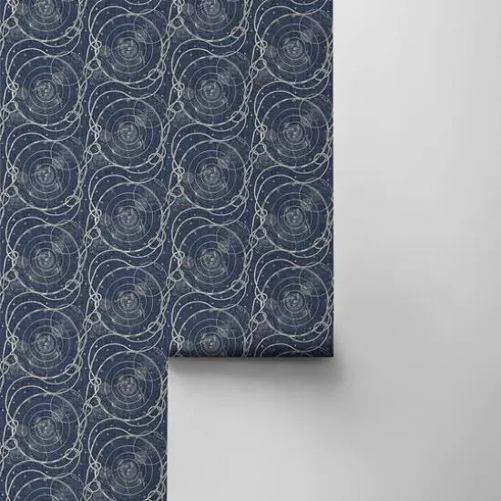 Tommy Bahama&reg; Ropes & Spheres Peel & Stick Wallpaper Indigo {10}