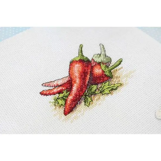 MP Studia Red Pepper Cross Stitch Kit {7}