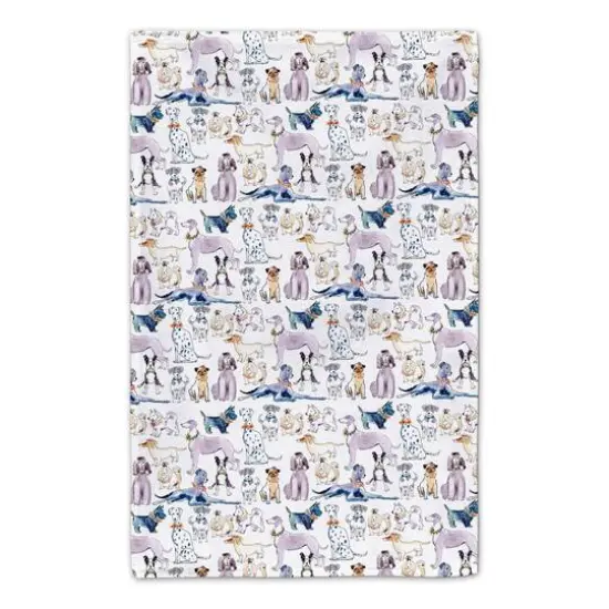 Funny Dog No.8 Tea Towel Set {6}