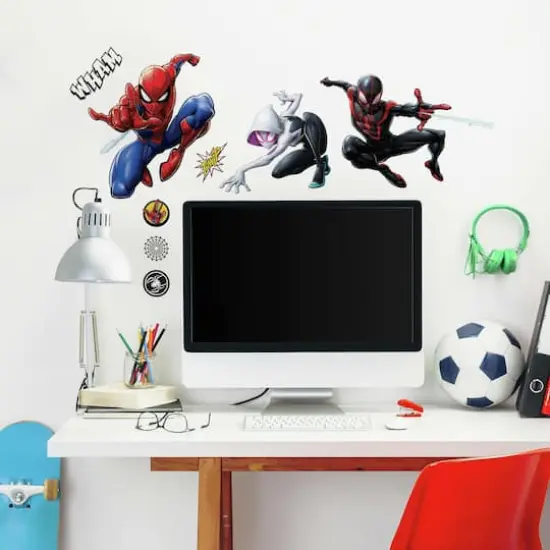 RoomMates Spider-Man Miles Morales Peel & Stick Wall Decals {4}