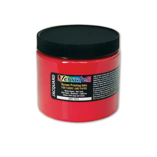 Jacquard Versatex Screen Printing Ink, 16oz. 305 Red {1}