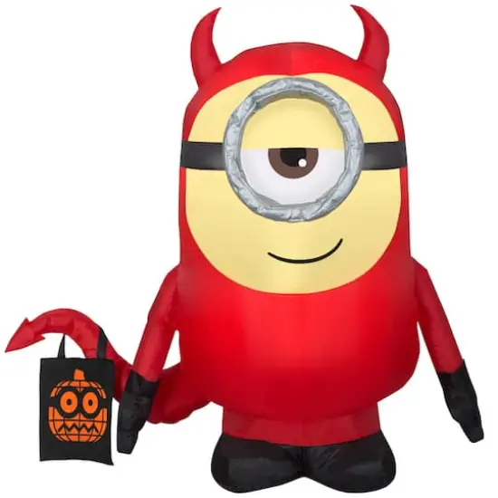 3.5ft. Airblown&reg; Inflatable Stuart as Devil {1}