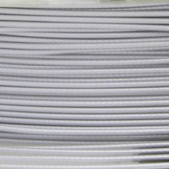 The Beadsmith&reg; Flex-rite&reg; 0.018" Pearl Silver 49 Strand Wire, 30ft. {3}