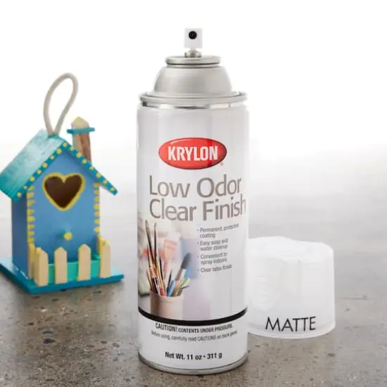 Krylon&reg; Low Odor Clear Matte Finish {3}
