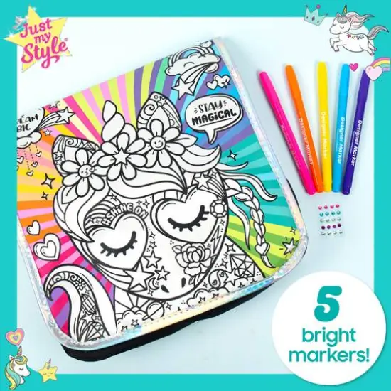 Just My Style&reg; Unicorn Messenger Bag {3}