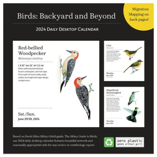 TF Publishing 2024 Birds: Backyard & Beyond Daily Desktop Calendar {6}