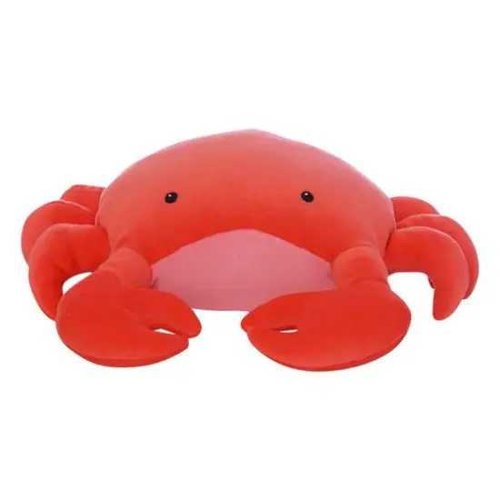 Manhattan Toy&reg; Velveteen Crabby Abby Toy Crab Stuffed Animal {3}
