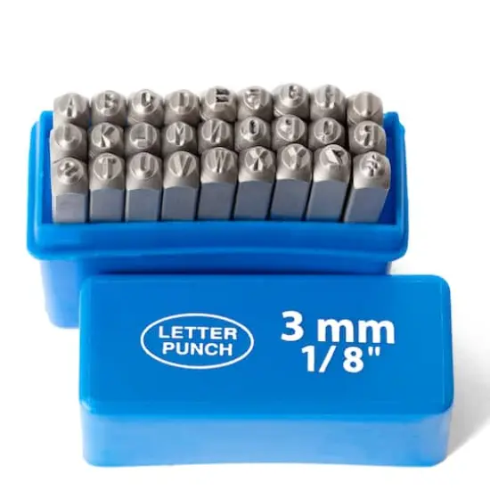 CousinDIY Stamp & Go Jewelry Metal Jewelry Stamping Kit {5}