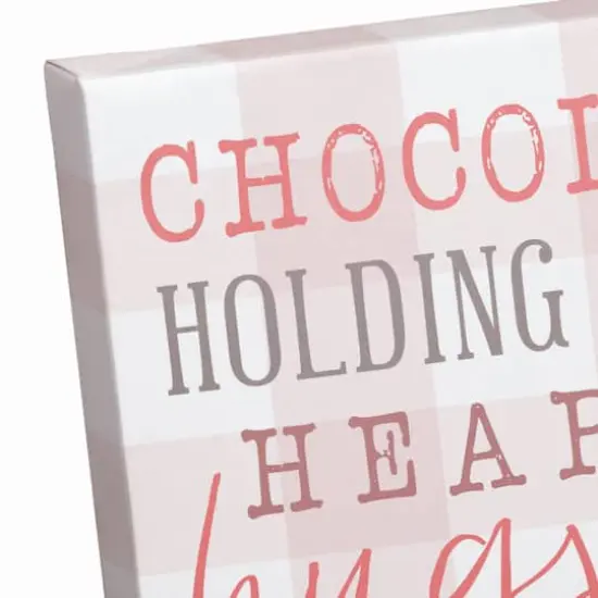 Valentines Day Words Canvas Wall Art {4}