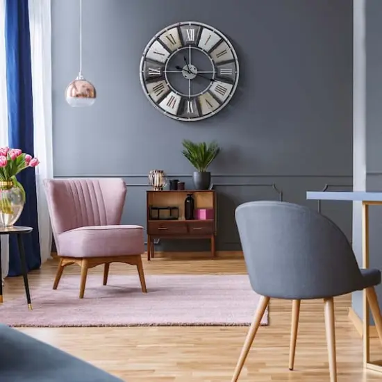 Sorbus&reg; 24" Metal Wall Clock {3}