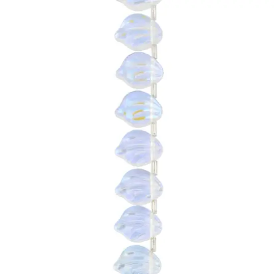 Clear Glass Leaf Beads, 15mm by Bead Landing&trade; {1}