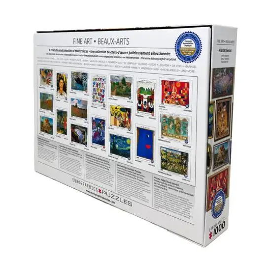 Fine Art Masterpieces: 1000 Pcs {8}