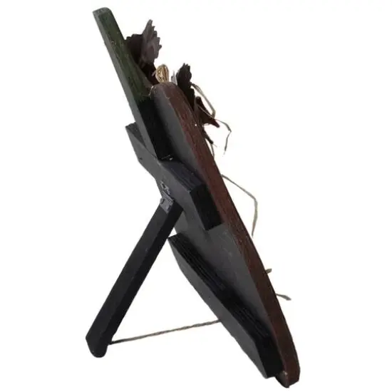 10" Green & Orange Fall Harvest Pumpkin {6}