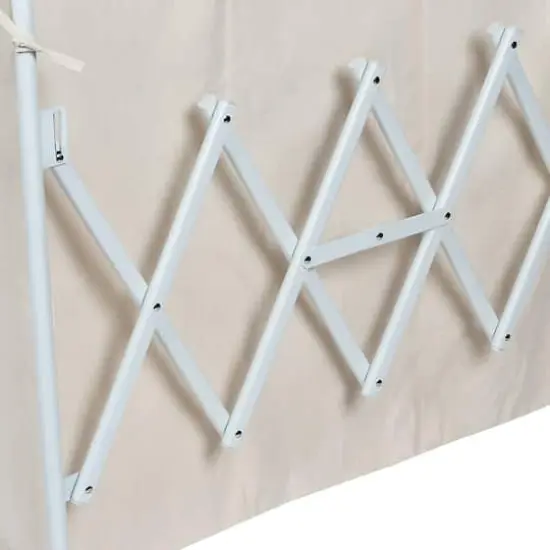 Honey Can Do White Collapsible Accordion Double Sorter {8}