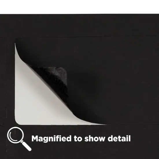 JAM Paper Standard Address Labels, 120ct. Astrobright Black {6}