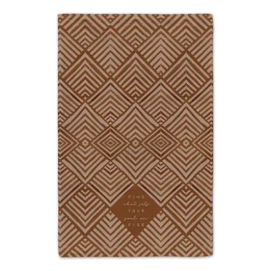 Soul On Fire Tea Towel Set Rust {5}