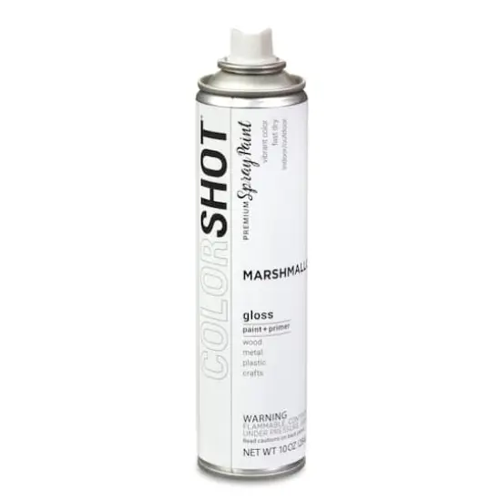 COLORSHOT&reg; Premium Gloss Spray Paint Marshmellow {4}
