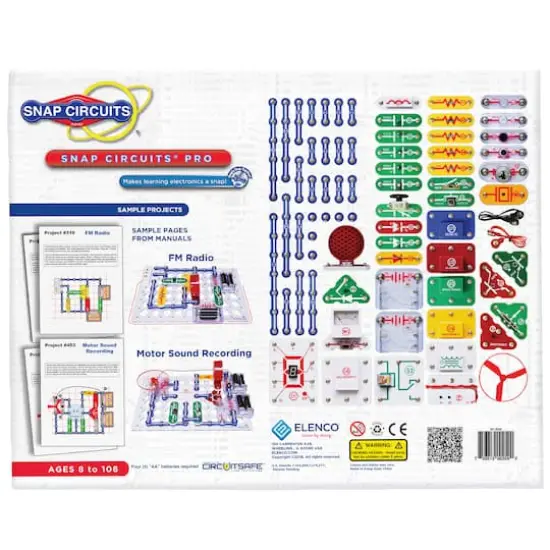 Elenco® Snap Circuits® Pro SC-500 Electronics Exploration STEM Educational Kit {3}