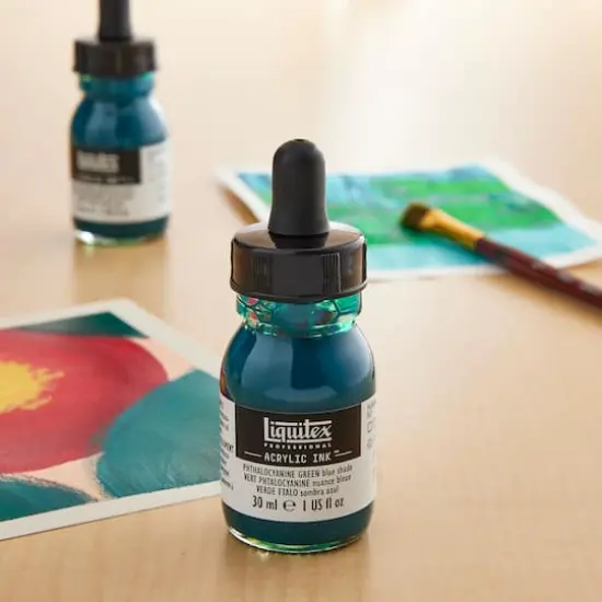 Liquitex&reg; Professional Acrylic INK!, 1oz.Phthalocyanine Green (Blue Shade) {3}