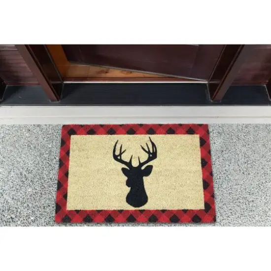 DII&reg; Holiday Stag Doormat {7}
