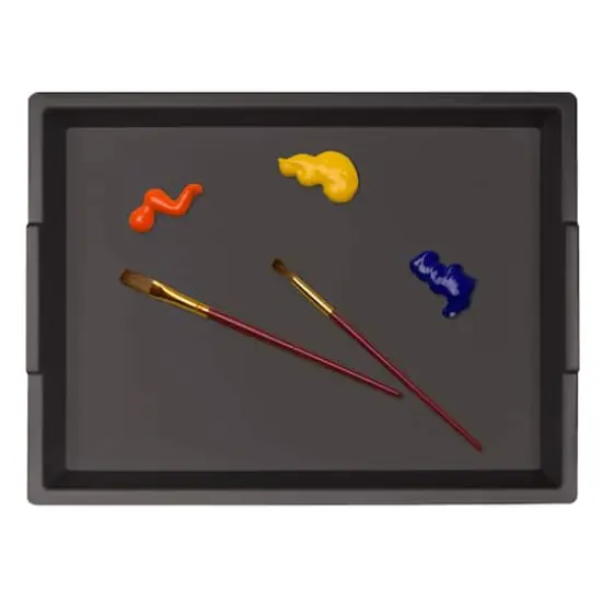 Finger Paint Tray by Creatology&trade; Black {4}