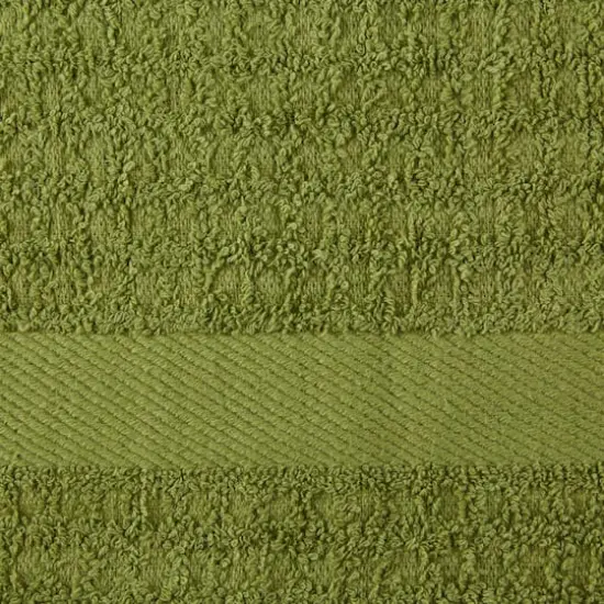 DII&reg; Solid Antique Green Waffle Terry Dish Towels, 4ct. {6}