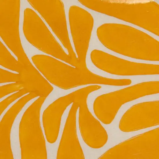 Hello Honey® 6.25" Multicolor Abstract Design Stoneware Plate Set {4}