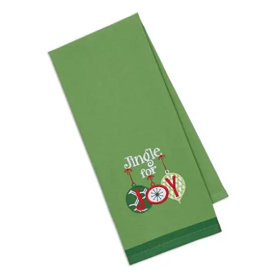 DII&reg; Mixed Christmas Embroidered Dishtowels, 3ct. {5}