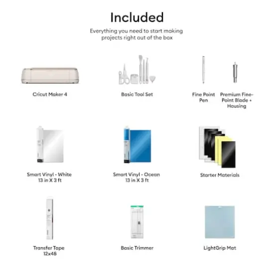 Cricut Maker&reg; 4 + Starter Bundle {4}