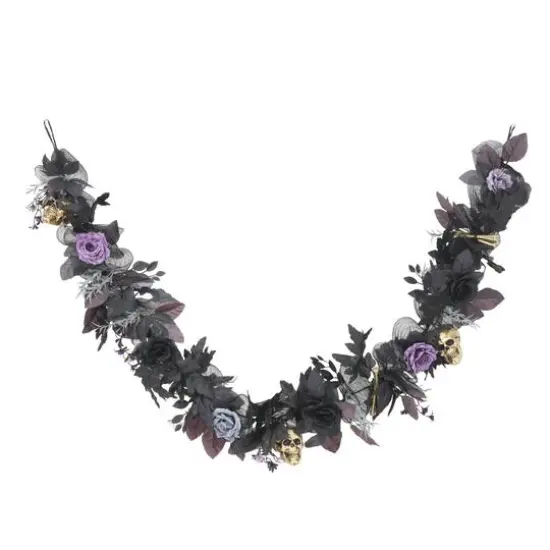 6ft. Skulls & Roses Garland by Ashland&reg; {1}