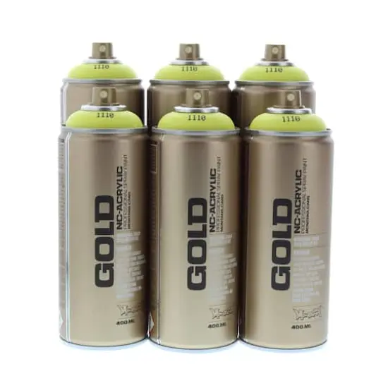 Montana&trade; Gold Acrylic Professional Spray Paint G1110 Brimstone {6}