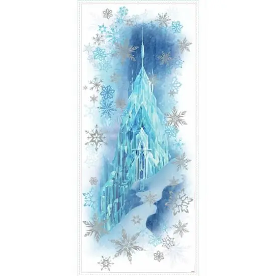 RoomMates Frozen Ice Palace Elsa & Anna Peel & Stick Giant Wall Decals {3}