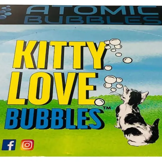 Kitty Love Bubbles&trade; 4 oz. Catnip Scented Bubbles for Cats, 2ct. {6}