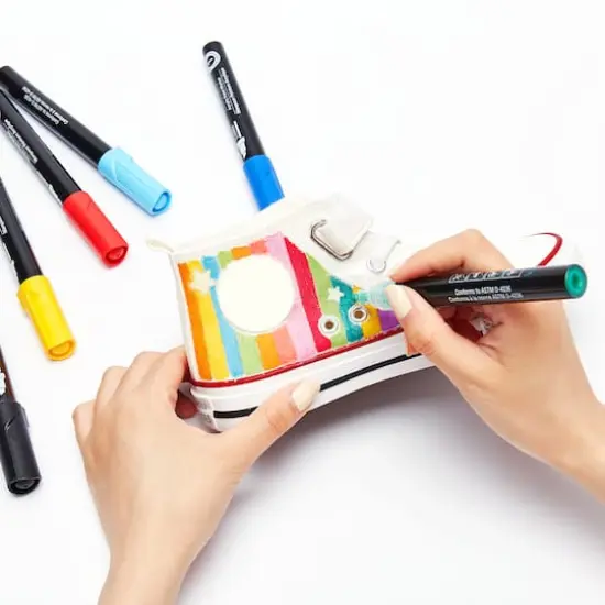 Bullet Tip 8 Color Paint Marker Set by Artist's Loft&trade; {5}