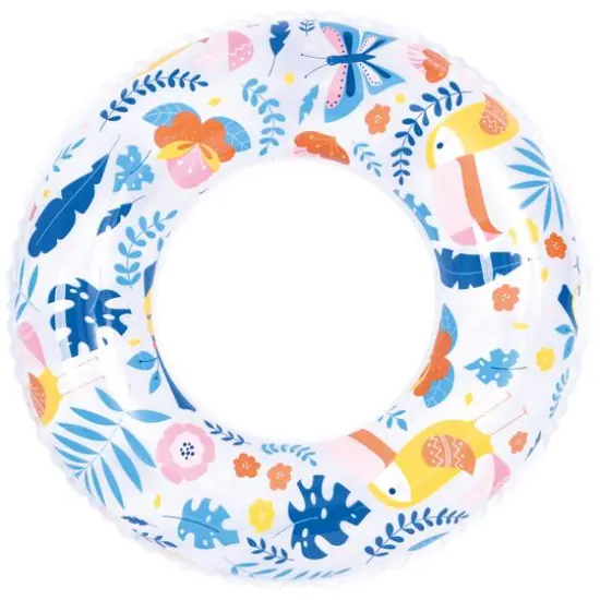 24" Tropical Toucan Inflatable Inner Tube Ring Float {1}