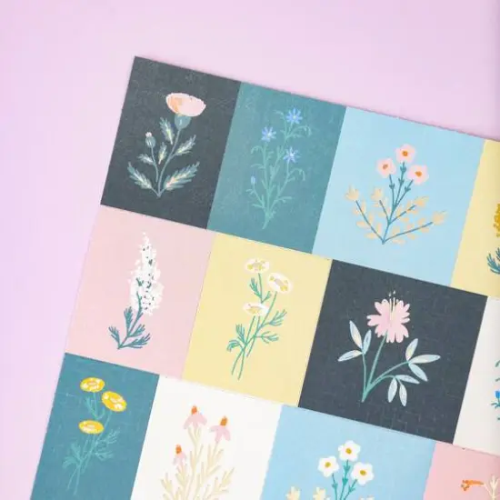 Maggie Holmes Perforated Cardstock With Gold Foil Accents Parasol Specialty Paper, 12" x 12" {5}