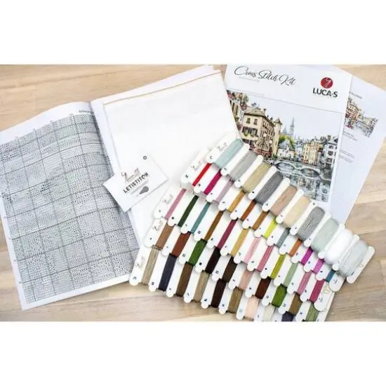Luca-s Lake Annecy Counted Cross Stitch Kit {6}
