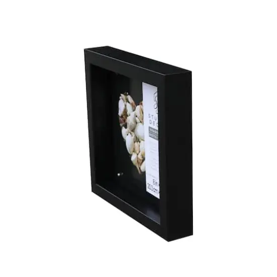8" x 8" Flat Black Shadow Box by Studio D&eacute;cor&reg; {3}