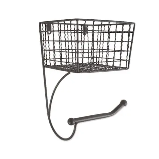 DII&reg; Gray Farmhouse Toilet Paper Holder {1}