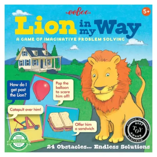 eeBoo Lion in my Way Problem Solving Game {6}