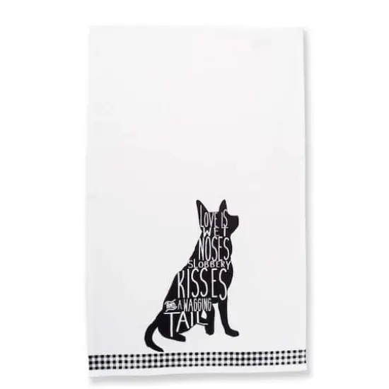 DII&reg; Dog Printed Dishtowel Set {5}