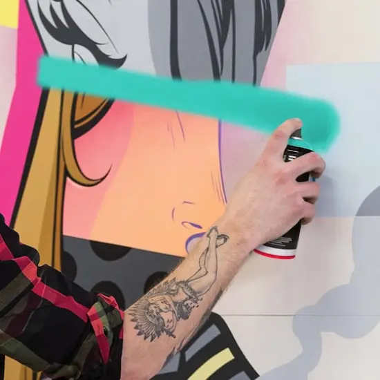 Ironlak Acrylic Spray Paint Linz Iceberg {5}