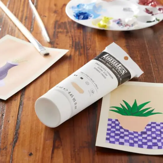 Liquitex® 4.65oz. Heavy Body Acrylic™ Paint 434 Unbleached Titanium {3}